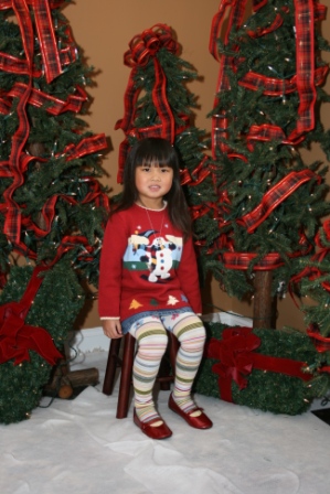 Kasen's Christmas party picture